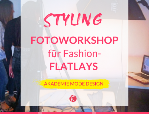 Stylingworkshop für Fashion-Flatlays an der Akademie Mode Design