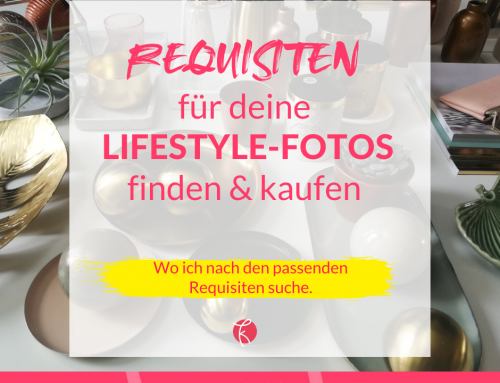 Passende Requisiten für deine Lifestylefotos finden & kaufen