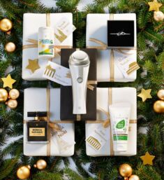 Styling & Setdesign Beautyprodukte Christmas