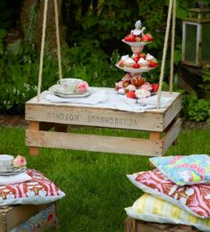 Styling & Set Design für Buch "Shabby Charme im Garten"