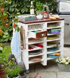 Styling & Set Design für Buch "Shabby Charme im Garten"